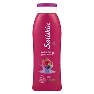 SATISKIN GEL BODY WASH BERRY BLAST 500ML