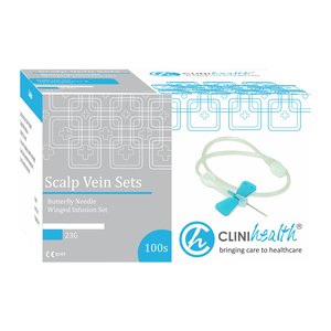 SCALP VEIN SET CONTINUOUS 23G 100`s
