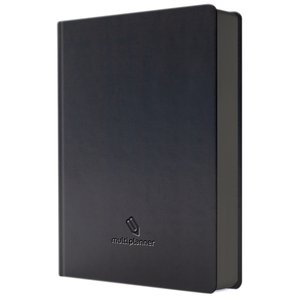 DIARY A5 MULTIPLANNER HARDCOVER BLACK