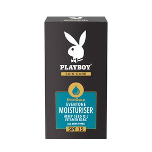 PLAYBOY FACE MOISTURISER EVEN GOLD 50ML