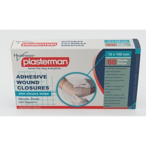WOUND CLOSURE STRIPS 12x100mm H/EASE 60~