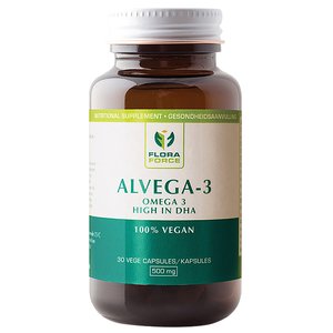 FLORA FORCE ALVEGA VEGAN OMEGA 3 CAPS 30