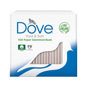 DOVE ORGANIC COTTON BUDS 100