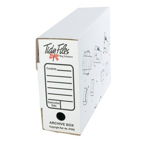 ARCHIVE BOX FOLIO WHITE 1