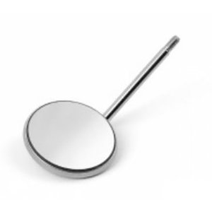 DENTAL MIRROR N4 RHODIUM 12'S ~