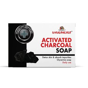 UVUKAHLALE ACTIVATED CHARCOAL SOAP 125G