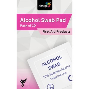 ALCOHOL SWABS ALMEGA 10~