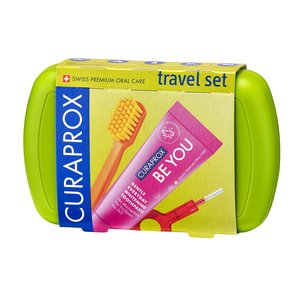 CURAPROX TRAVEL SET GREEN