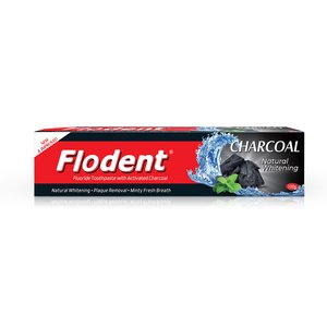 FLODENT CHARCOAL TOOTHPASTE 100G