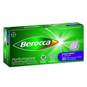 BEROCCA MIXED BERRY EFF 30 TABLETS