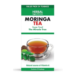HERBAL SOLUTION MORINGA TEA 24 TEABAGS