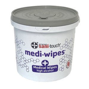 ALCOHOL 80% MEDIWIPES SANI-TOUCH 350