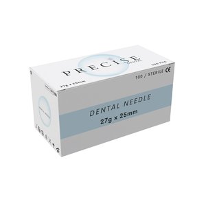 DENTAL NEEDLE PRECISE 27G x 25MM 100~