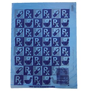PLASTIC BAG 14X19 BLUE 500