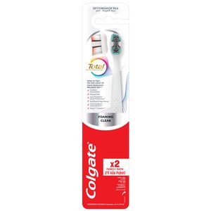 COLGATE TOTAL FOARMING TOOTHBRUSH 2 PACK