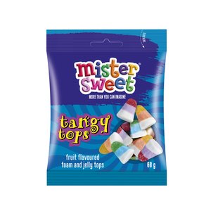 MISTER SWEET TANGY TOPS 60G