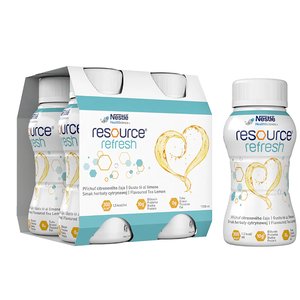 RESOURCE REFRESH LEMON 4X200ML ~