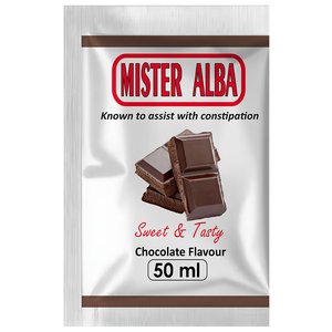 MISTER ALBA CHOCOLATE 50ML SACHETS