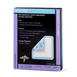 OPTILOCK NON-ADHESIVE 10X10CM 10~