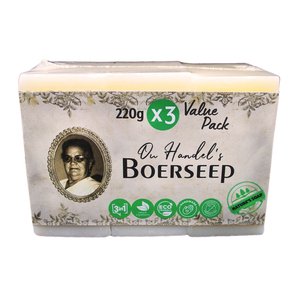 OU HANDEL'S BOERSEEP 3X PACK 220G SOAP B