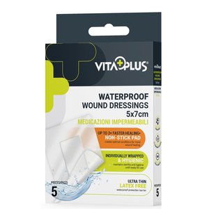 VITAPLUS WOUND DRESSING 5X7CM WP 5's
