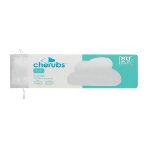 CHERUBS COTTON ROUNDS 80 ECO