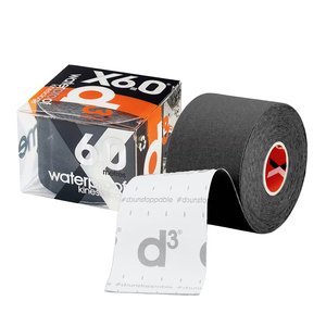 KINESIO TAPE EXTREME D3 BLACK 5CMX6M