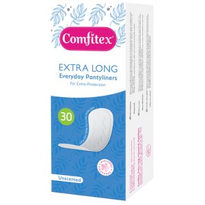 COMFITEX LINERS 30 EXTRA LONG UNSCENTED