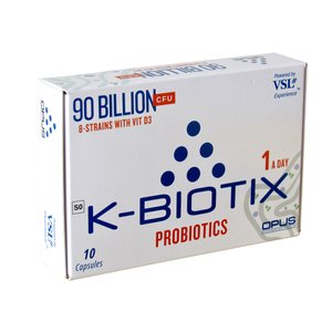 K-BIOTIX 8 STRAIN VITAMIN D3 10 CAPSULES
