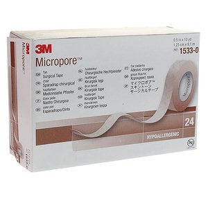 MICROPORE TAN 12.5MM X 9.1M 1533-0  24's
