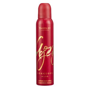 YARDLEY GORGEOUS INLOVE BODY SPRAY 150ML