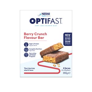 OPTIFAST BERRY CRUNCH BAR 65GX6