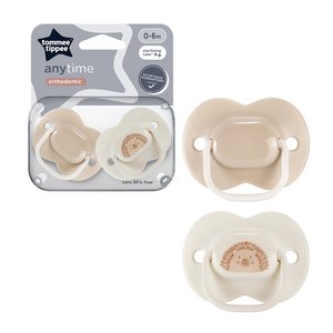 TOMMEE TIPPEE ANYTIME SOOTHER 0-6M 2PK-