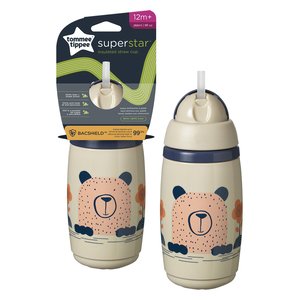 TOMMEE TIPPEE INSULATED CUP-GREY 36M+