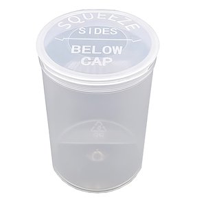 TAB VIAL PLAS POP OPEN LID CL 20ML 100~