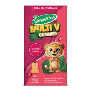JUNGLEVITES KIDS MULTIVITAMIN GUMMIES 60