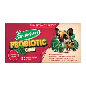 JUNGLEVITES PROBIOTICS CHEW TABLETS 30