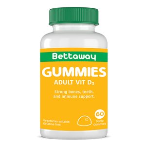 BETTAWAY VIT D3 GUMMY 60