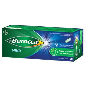 BEROCCA MIND FILM-COATED TABLETS 30