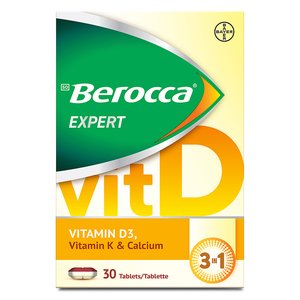 BEROCCA EXPERT VIT D TABLETS 30