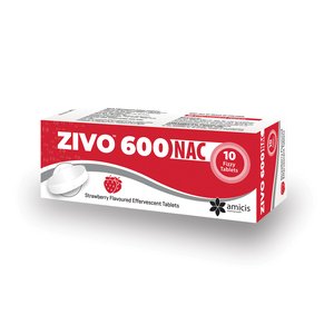 ZIVO 600 10 FIZZY TABLETS