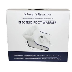PURE PLEASURE ELECTRIC FOOT WARMER