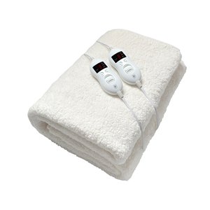 PURE PLEASURE QUEEN SHERPA ELEC BLANKET