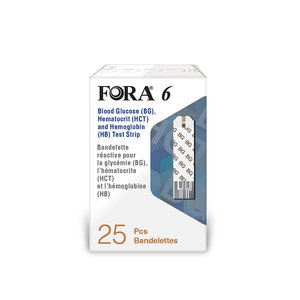 FORA 6 3- IN-1 (BG/HB/HCT) TEST STRIPS 2