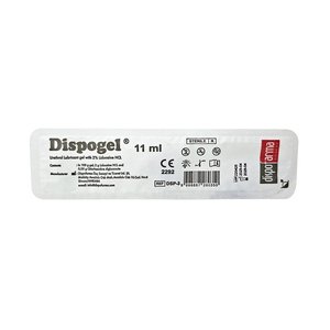 DISPOGEL LUBRIC GEL C 2% LIDOC 11.5ML 1'