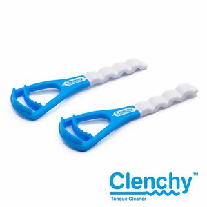 CLENCHY TONGUE CLEANER 2PCS