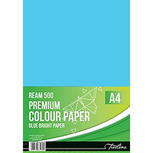 A4 80G TREELINE 5X500 REAM BLUE