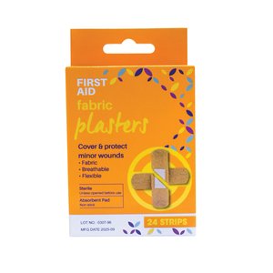 PLASTER ZIP STRIP FABRIC 24~