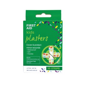 PLASTER ZIP STRIP KIDDIES WATERPROOF 30~