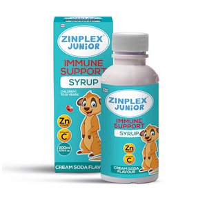 ZINPLEX IMMUNE SYRUP CREAM SODA 200ML
